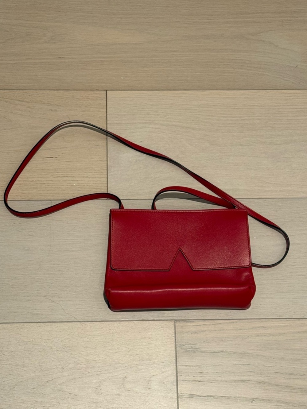 Vince Cross Body Bag - Womens - Red